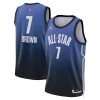 All-Star 2023 Team 1 Jaylen Brown 7 Nike Sininen Pelipaidat Swingman - Miesten